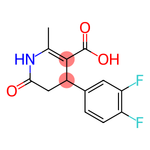 4-(3,4-Difluorophenyl)-1,4,5,6-tetrahydro-2-methyl-6-oxo-3-pyridinecarboxylic acid