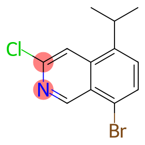 Isoquinoline, 8-bromo-3-chloro-5-(1-methylethyl)-