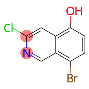 8-溴-3-氯异喹啉-5-醇