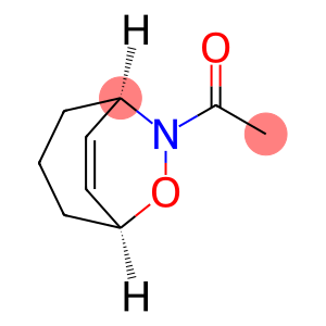 6-Oxa-7-azabicyclo[3.2.2]non-8-ene, 7-acetyl-, (1R,5S)- (9CI)