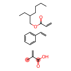 2-Propenoic acid, 2-methyl-, polymer with ethenylbenzene and 2-ethylhexyl 2-propenoate