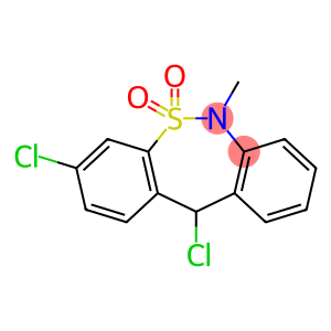 3,11-二氯-6,11-二氢-6-甲基-二苯并[c,f][1,2]硫氮杂卓5,5-二氧化物