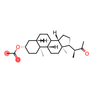 24-Nor-5α-cholan-22-one, 3β-hydroxy-, acetate, (20S)- (8CI)