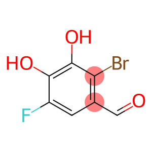 2-Bromo-5-fluoro-3,4-dihydroxybenzaldehyde