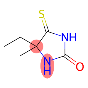 2-Imidazolidinone, 4-ethyl-4-methyl-5-thioxo-