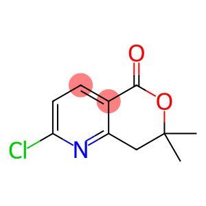 2-氯-7,7-二甲基-7,8-二氢-5H-吡喃并[4,3-B]吡啶-5-酮