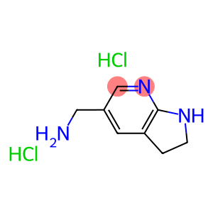 (2,3-DIHYDRO-1H-PYRROLO[2,3-B]PYRIDIN-5-YL)METHANAMINE DIHYDROCHLORIDE