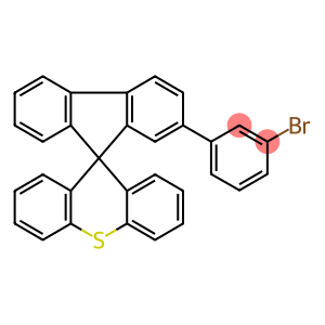 2-(3-Bromophenyl)spiro[9H-fluorene-9,9′-[9H]thioxanthene]