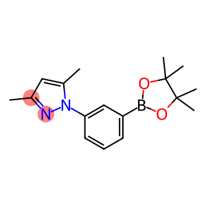 1H-Pyrazole, 3,5-dimethyl-1-[3-(4,4,5,5-tetramethyl-1,3,2-dioxaborolan-2-yl)phenyl]-