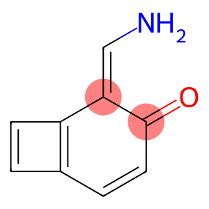 Bicyclo[4.2.0]octa-1(6),4,7-trien-3-one, 2-(aminomethylene)- (9CI)