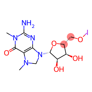 1,7-Dimethylguanosine iodide