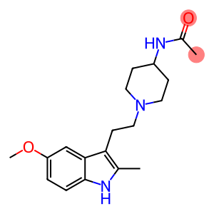 Acetamide, N-[1-[2-(5-methoxy-2-methyl-1H-indol-3-yl)ethyl]-4-piperidinyl]-