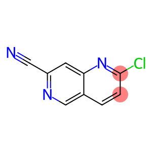 1,6-Naphthyridine-7-carbonitrile, 2-chloro-