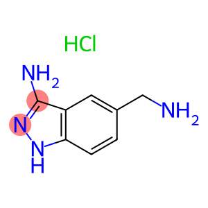 3-AMINO-5-AMINOMETHYL-1H-INDAZOLE HYDROCHLORIDE