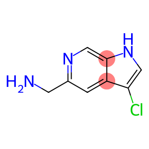 5-AMINOMETHYL-3-CHLORO-1H-PYRROLO[2,3-C]PYRIDINE