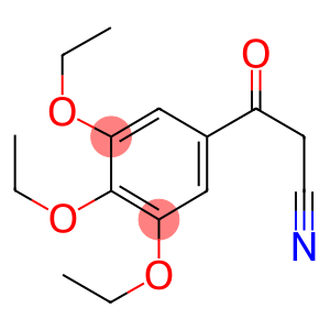 3,4,5-TRIETHOXYBENZOYLACETONITRILE