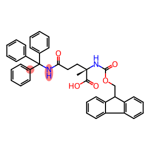 (S)-2-((((9H-Fluoren-9-yl)methoxy)carbonyl)amino)-2-methyl-5-oxo-5-(tritylamino)pentanoic acid