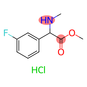 methyl 2-(3-fluorophenyl)-2-(methylamino)acetate hydrochloride