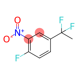 4-(1,1-二氟乙基)-1-氟-2-硝基苯