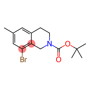 tert-butyl 8-bromo-6-methyl-3,4-dihydroisoquinoline-2(1H)-carboxylate