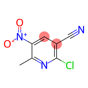 2-Chloro-3-cyano-5-nitro-6-methylpyridine