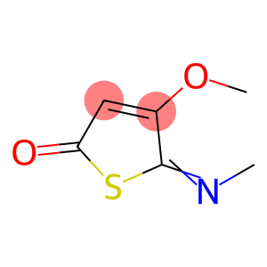 2(5H)-Thiophenone,4-methoxy-5-(methylimino)-(9CI)