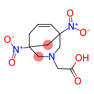 (1,5-BISNITRO-3-AZABICYCLO[3.3.1]NON-6-EN-3-YL)ACETIC ACID