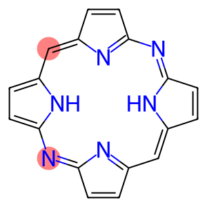 21H,23H-5,15-Diazaporphine