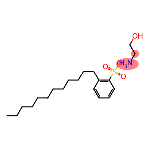 Dodecylbenzenesulfonic acid, compound with 2-aminoethanol