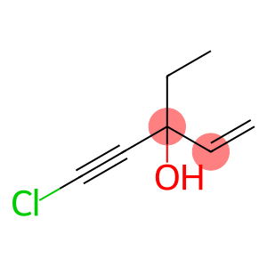 5-chloro-3-ethylpent-1-en-4-yn-3-ol