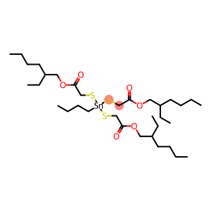 8-Oxa-3,5-dithia-4-stannatetradecanoic acid, 4-butyl-10-ethyl-4-2-(2-ethylhexyl)oxy-2-oxoethylthio-7-oxo-, 2-ethylhexyl ester