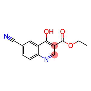 6-CYANO-4-OXO-1,4-DIHYDRO-QUINOLINE-3-CARBOXYLIC ACID ETHYL ESTER