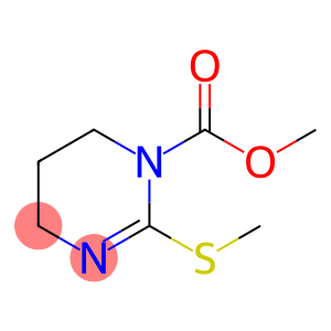 1(4H)-Pyrimidinecarboxylic  acid,  5,6-dihydro-2-(methylthio)-,  methyl  ester