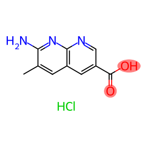 7-氨基-6-甲基-1,8-萘啶-3-羧酸盐酸盐