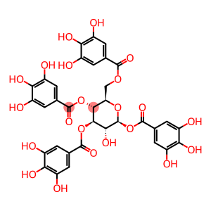 1,3,4,6-Tetra-O-galloyl-beta-D-glucose