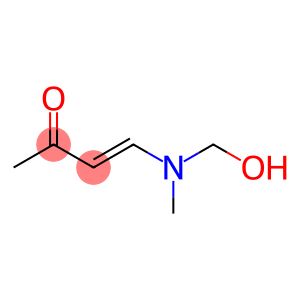 3-Buten-2-one, 4-[(hydroxymethyl)methylamino]- (8CI)