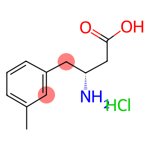 (R)-3-氨基-4-(3-甲基苯基)丁酸盐酸盐