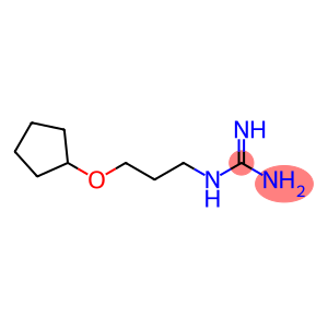 Guanidine,[3-(cyclopentyloxy)propyl]-(7CI,8CI)