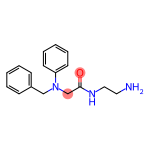 N-(2-Aminoethyl)-2-[phenyl(phenylmethyl)amino]acetamide