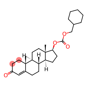 Androst-4-en-3-one, 17-[[(cyclohexylmethoxy)carbonyl]oxy]-, (17β)- (9CI)