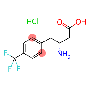 (R)-3-氨基-4-(4-三氟甲基苯基)丁酸盐酸盐