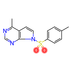 4-methyl-7-tosyl-7H-pyrrolo[2.3-d]pyrimidine