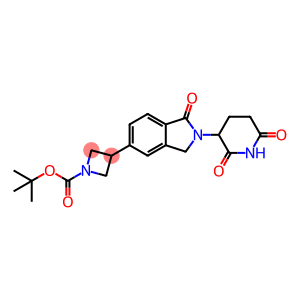 1-Azetidinecarboxylic acid, 3-[2-(2,6-dioxo-3-piperidinyl)-2,3-dihydro-1-oxo-1H-isoindol-5-yl]-, 1,1-dimethylethyl ester