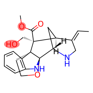 4,5-Secoakuammilan-17-oic acid, 2,5-epoxy-1,2-dihydro-16-(hydroxymethy l)-, methyl ester, (2alpha,16S)-