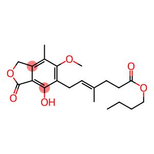 5-Isobenzofuranhexanoic acid, 1,3-dihydro-4-hydroxy-6-methoxy-γ,7-dimethyl-3-oxo-