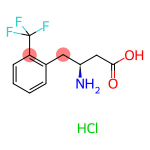 (S)-3-氨基-4-(2-三氟甲基苯基)丁酸盐酸盐