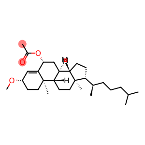 3β-Methoxycholest-4-en-6β-ol acetate