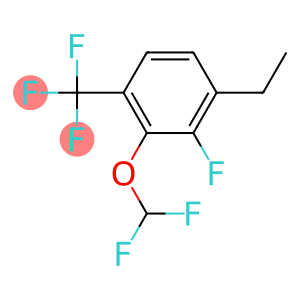 2-(Difluoromethoxy)-4-ethyl-3-fluoro-1-(trifluoromethyl)benzene