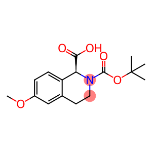 1,2(1H)-Isoquinolinedicarboxylic acid, 3,4-dihydro-6-methoxy-, 2-(1,1-dimethylethyl) ester, (1S)-