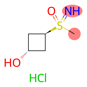 imino(methyl)[(1r,3r)-3-hydroxycyclobutyl]-lambda6-sulfanone hydrochloride, trans